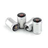 4pcs/set Cadillac Logo Sport Matte Car Air Valve Stem Caps Auto Tyre Valve Covers