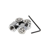 4pcs/set Mazda Anti-Theft Car Air Valve Stem Cap Auto Tyre Valve Covers
