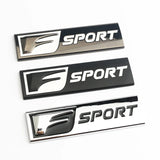 Metal Car Rear Trunk Emblem Badge Sticker for  F-SPORT ISF GS300 RX RX300 RX350 IS250 IS300 ES250 LX570 CT200H Accessories