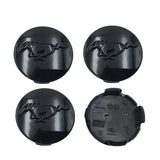4pcs/set 55mm 68mm Ford Mustang ABS Car Wheel Hub Center Caps Covers