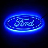 14.5x5.6cm 22.7x8.6cm Ford Car LED Light Front Rear Emblem Badge