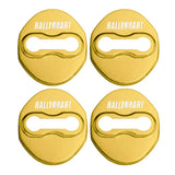 4pcs/set Mitsubishi Ralliart Stainless Steel Car Door Lock Cover Protection