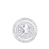 Peugeot Diamond Car Engine One-click Start Stop Button Cover Sticker