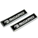 2pcs/set Mazda Logo Metal Car Side Sticker Auto Emblem Badge