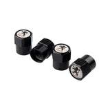 4pcs/set Peugeot Car Air Valve Stem Cap Auto Tyre Valve Covers