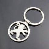 Peugeot Metal Car Keychain Pendant