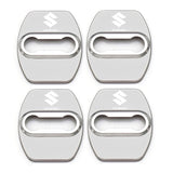 4pcs/set Suzuki Stainless Steel Car Door Lock Cover Protection