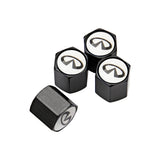 4pcs/set Infiniti Car Air Valve Stem Cap Auto Tyre Valve Covers