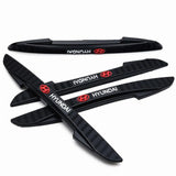 4pcs/set Hyundai Car Door Protection Bumper Strip Anti Scratch Sticker