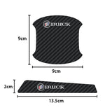 Buick Carbon Fiber Car Door Bowl Handle Anti-collision Protective Stickers Scratches Film