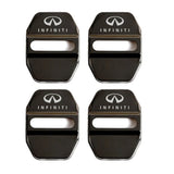 4pcs/set Infiniti Stainless Steel Car Door Lock Cover Protection