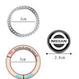 Nissan Luminous Car Engine One-click Start Stop Button Cover Sticker