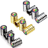 4pcs/set Alfa Romeo Car Wheel Tire Air Covers Dust Proof Tire Valve Caps