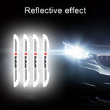 4pcs Suzuki Car Door Bumper Strip Anti-collision Protection Sticker