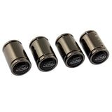 4pcs Ford Mustang Logo Tire Valve Caps