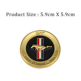 Ford Mustang Metal Car Rear Sticker Trunk Emblem Badge Decal