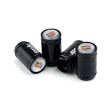 4pcs/set Cadillac Logo Sport Matte Car Air Valve Stem Caps Auto Tyre Valve Covers
