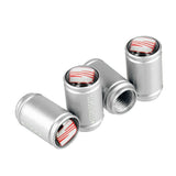 4pcs/set SEAT Logo Matte Car Air Valve Stem Caps Auto Tyre Valve Covers