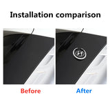Hyundai Metal Car Rear Sticker Auto Window Emblem Badge Decal