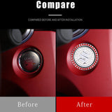 Suzuki Diamond Car Engine One-click Start Stop Button Cover Sticker