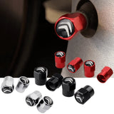 4pcs/set Citroen Car Air Valve Stem Cap Auto Tyre Valve Covers