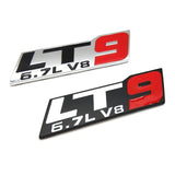 Dodge HEMI LT1 LT9 LS3 Logo Metal Car Rear Sticker Emblem Badge Decal