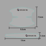 8pcs Buick Car Door Handle Bowl Wrist Transparent Protector Anti-collision Decal