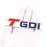 Hyundai GDi TGDi Metal Car Rear Sticker Auto Trunk Emblem Badge Decal