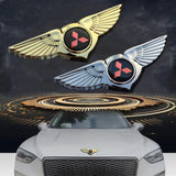 Mitsubishi Angle Wings Metal Car Front Center Sticker Grille Emblem