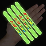 4pcs Honda Mugen Luminous Car Door Bumper Strip Anti-collision Protection Sticker