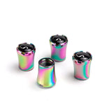 4pcs/set Infiniti Logo Car Air Valve Stem Caps Auto Tyre Valve Covers