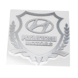 Hyundai Shield Car Rear Sticker Auto Window Emblem Badge Decal