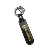 Dodge Carbon Fiber Car Logo Keychain Keyring