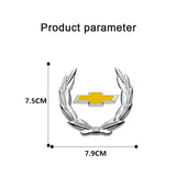 Chevrolet Metal Car Rear Sticker Trunk Window Emblem Badge Decal