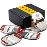 4pcs/set MG Stainless Steel Car Door Lock Cover Protection