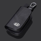 Hyundai PU Leather Car Key Bag Key Case