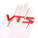 Citroen VTS Metal Car Rear Sticker Trunk Emblem Badge Decal