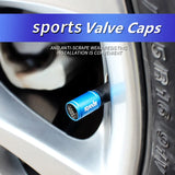 4pcs/set Land Rover Logo Sport Matte Car Air Valve Stem Caps Auto Tyre Valve Covers