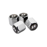 4pcs/set Hyundai Genesis Car Air Valve Stem Cap Auto Tyre Valve Covers
