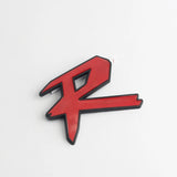 3D Metal Car Styling R Logo Emblem Sticker for CRV Jade Fit Odyssey Civic Mugen Vezel Accord CRV Amaze Auto Accessories