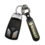 Renault Carbon Fiber Car Logo Keychain Keyring