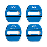 4pcs/set Infiniti Stainless Steel Car Door Lock Cover Protection