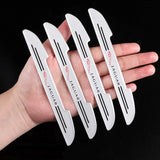 4pcs Jaguar Car Door Bumper Strip Anti-collision Protection Sticker