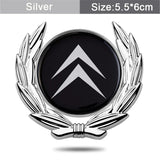 Citroen Metal Car Rear Sticker Trunk Emblem Badge Decal