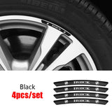 4pcs/set 9cm Buick Aluminum Alloy Car Wheel Rim Tyre Sticker