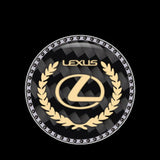 Lexus Carbon Fiber Car Engine One-click Start Stop Button Cover Sticker