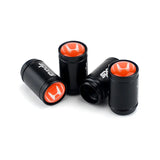 4pcs/set Honda Mugen Power Logo Sport Matte Car Air Valve Stem Caps Auto Tyre Valve Covers