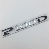 Tesla P75D P85D P90D P100D Letter Metal Car Rear Sticker Decal Emblem Badge