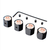 4pcs/set Dodge RAM Viper RT Anti-Theft Car Wheel Tire Valve Stem Caps Covers