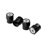 4pcs/set Tesla Car Air Valve Stem Cap Auto Tyre Valve Covers